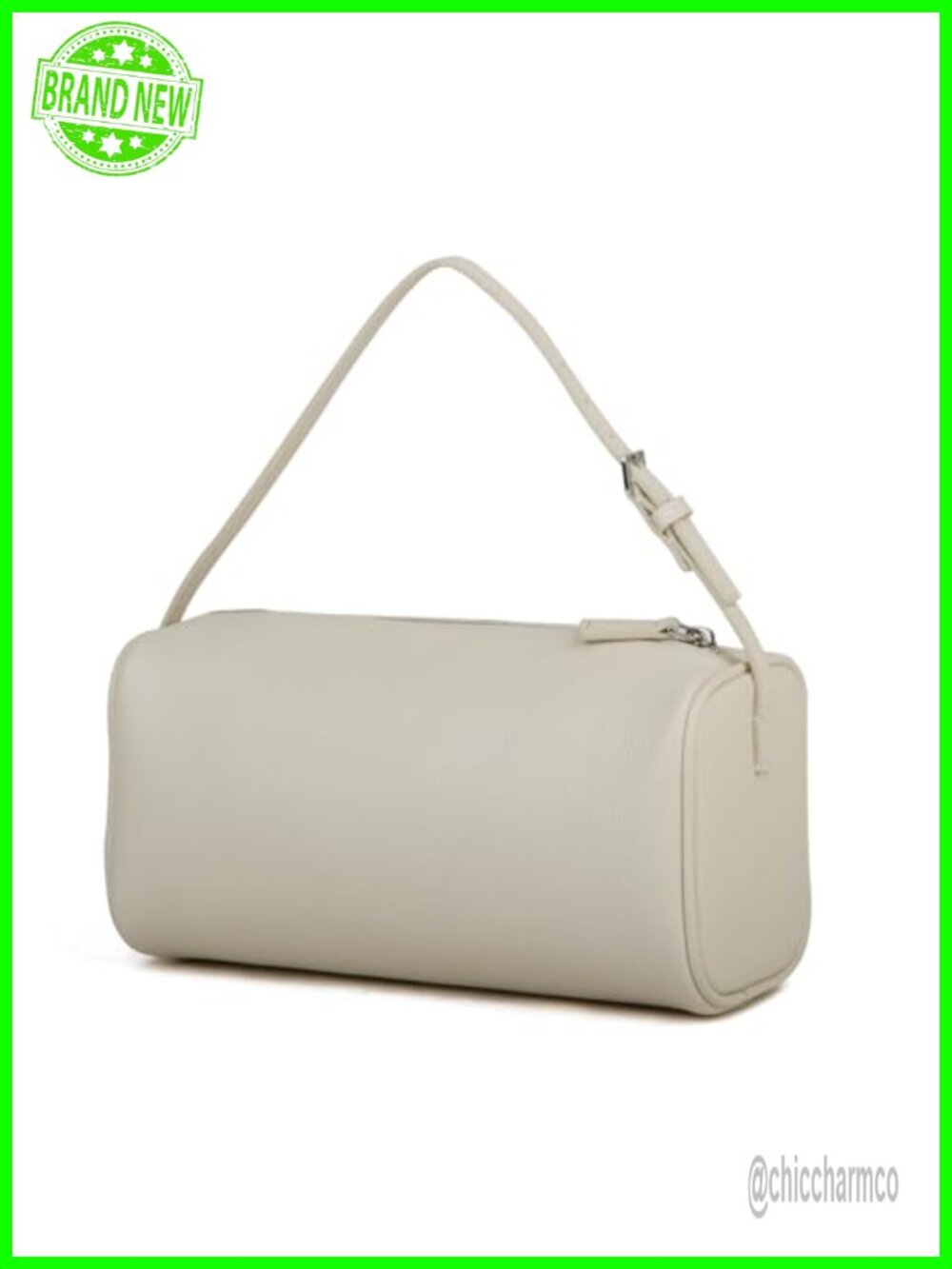 Full-Grained Leather Crossbody Hobo Bag Handmade Stitching Women